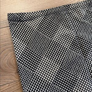 Wolford Women’s Tila Skirt Pencil Tube Houndstooth Black Beige Checkered Size S